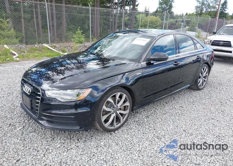 2013 Audi A6 3.0T Premium from USA, damaged, VIN WAUHGAFC1DN158567
